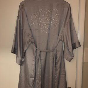 VICTORIA SECRET NWOT BOMBSHELL SATIN ROBE
